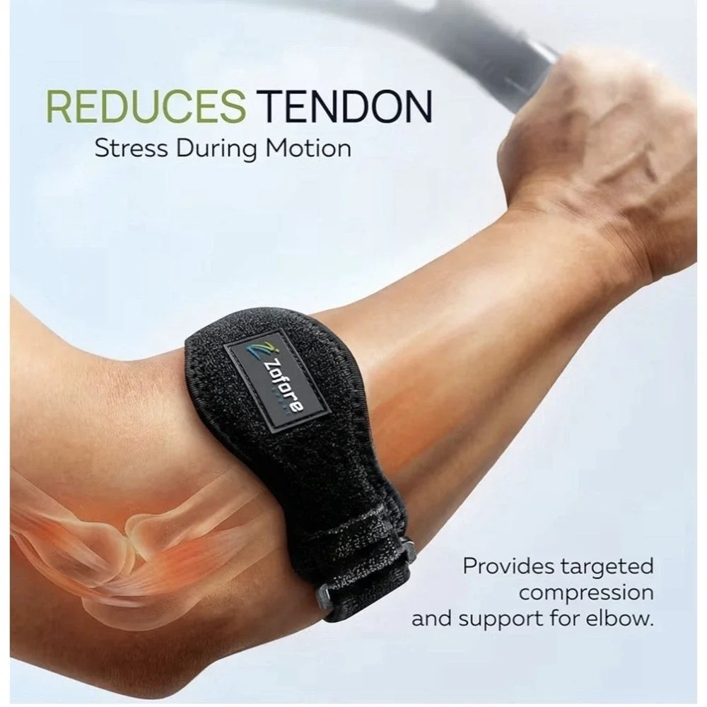 ZOFORE Sport Tennis Elbow Brace Strap Compression Support Tendonitis (1)